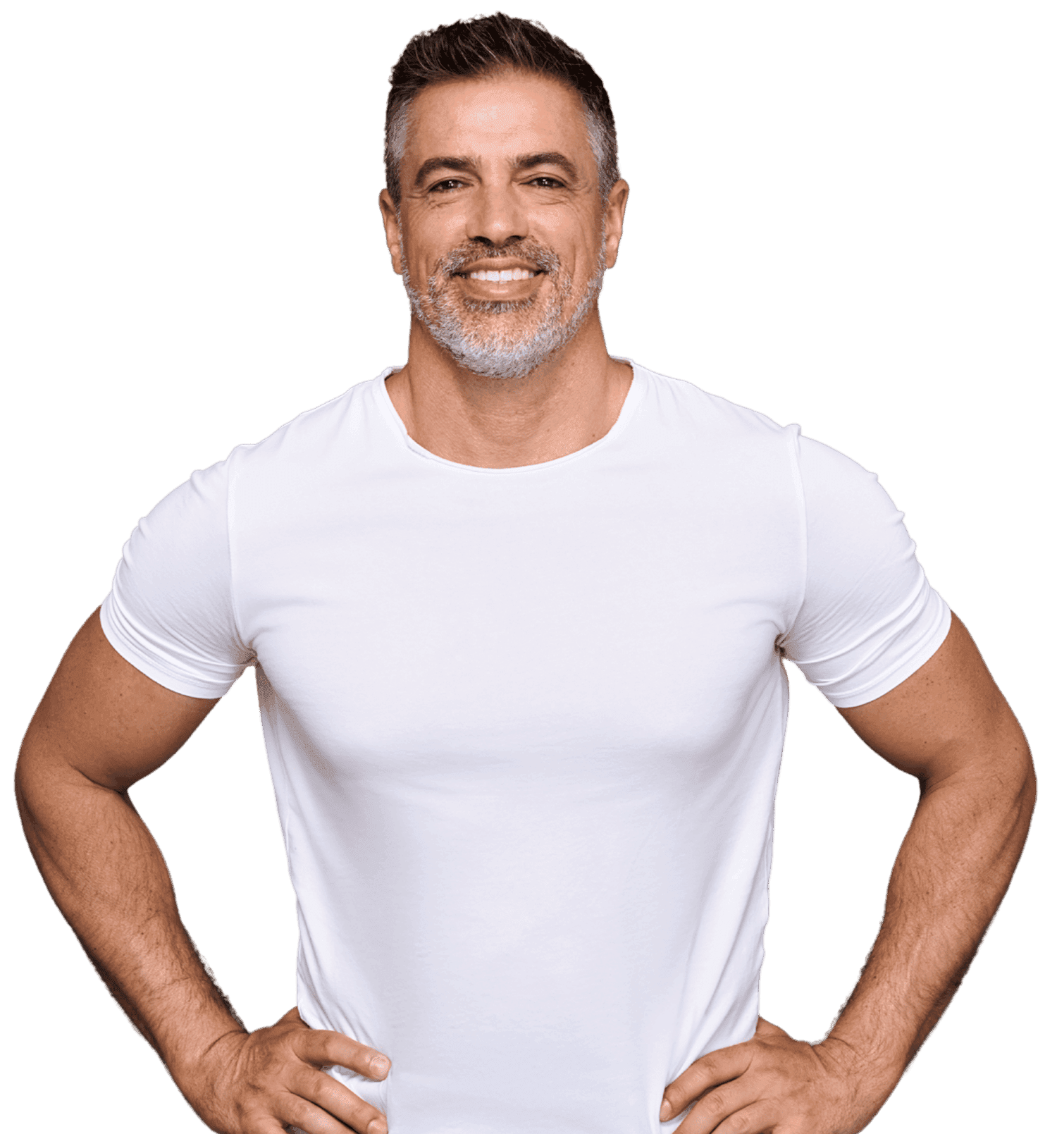 Smiling man — Telegenix patient