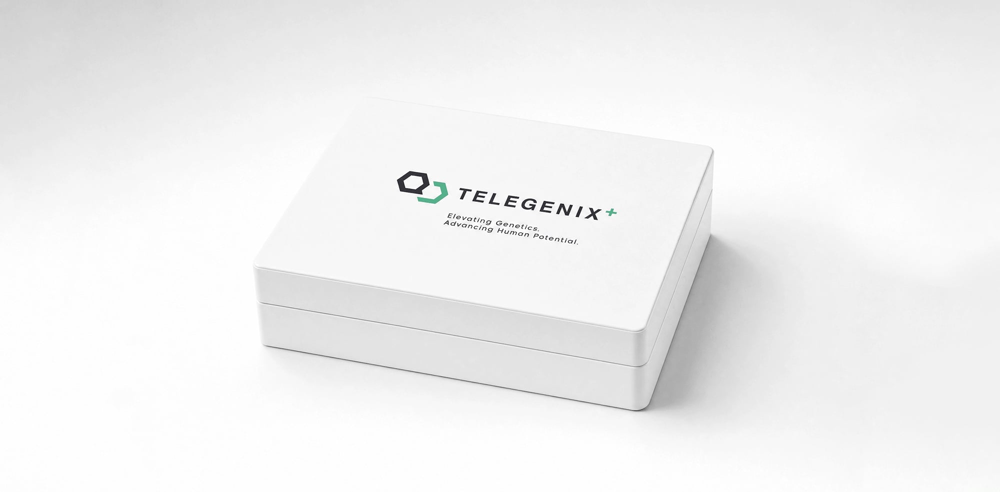 Telegenix lab kit — white box with logo
