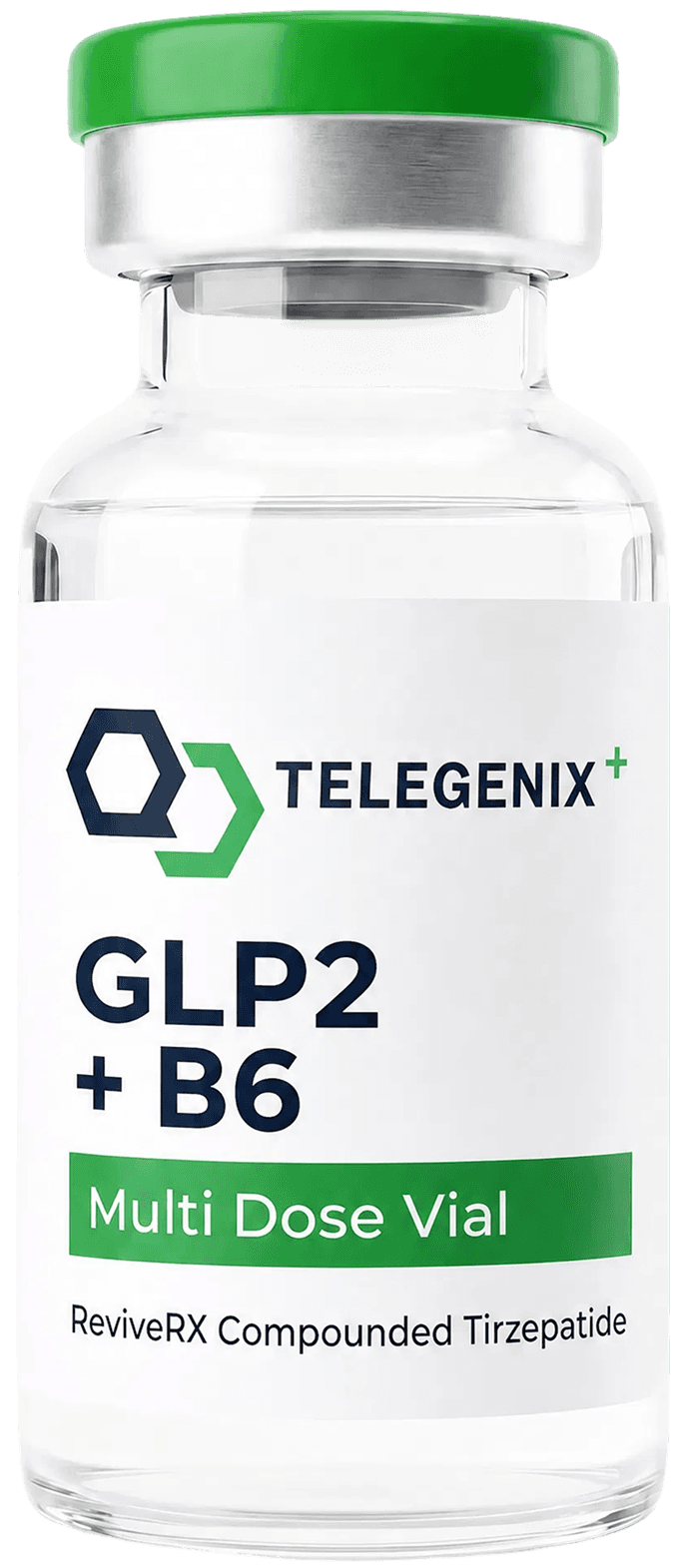 Telegenix Tirzepatide + B6 product vial