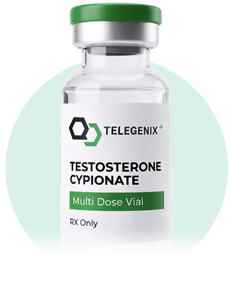 Telegenix Testosterone Cypionate vial